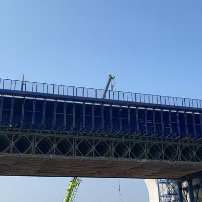 Adjustable Height Steel Structure Bridge Foldable Bailey Bridge