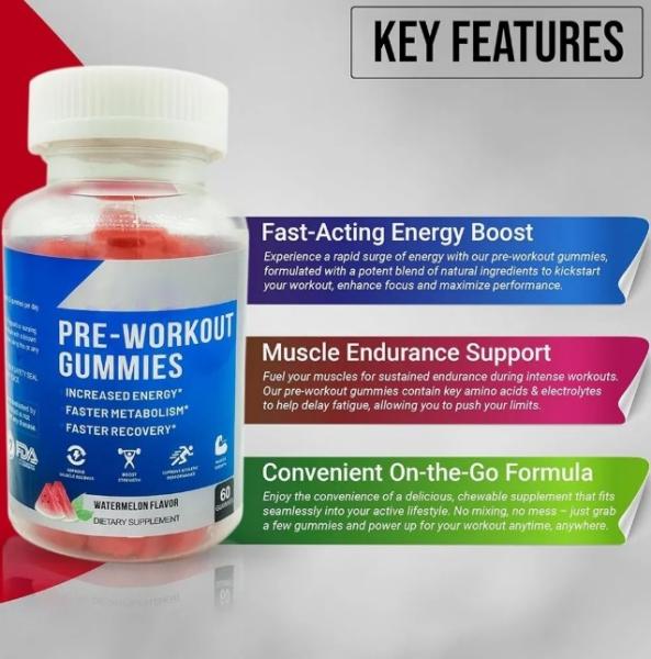 Energy Preworkout Female Enhancement Gummies Bears L Creatine Gummies