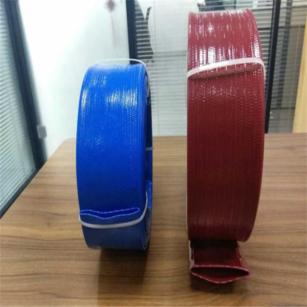 2''ROSH Heavy Duty Pvc Water Discharge Water layflat Pipe Hose with couplings for Irrigation
