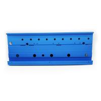 Pièces en aluminium de commande numérique par ordinateur de fabrication faite sur commande de boîte de haut-parleur avec le service de anodisation bleu