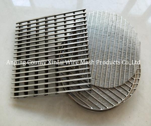 Waste Treatment Wire Wrapped Sceen Panel with 4x40mm Frame and 0.1-50mm Slot