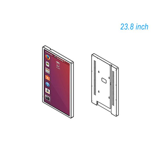 23.8-inch hospital consultation room digital advertising screen compatible with Linux system