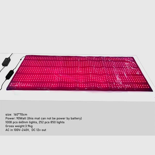 Полный корпус красный инфракрасный светодиодный терапевтический коврик спальный мешок 90W OEM