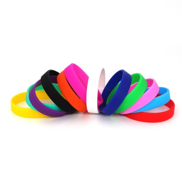 Silicone Flexible Wristband Bracelet For Anniversary Gift Party