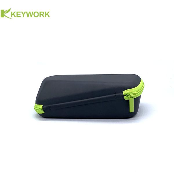 Незаконные cuboid солнечные очки спорт покрывают водоустойчивый оптовик фабрики молнии металла PU кожаный