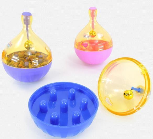 Interactive Tumbler Dog Treat Ball, Dog Leaky Food Dispensing Toy Puzzle Ball,The interactive cat feeder