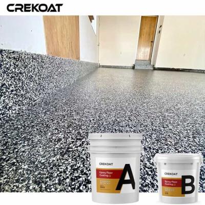 O revestimento do assoalho do floco da cola Epoxy de MSDS risca fácil de limpar resistente