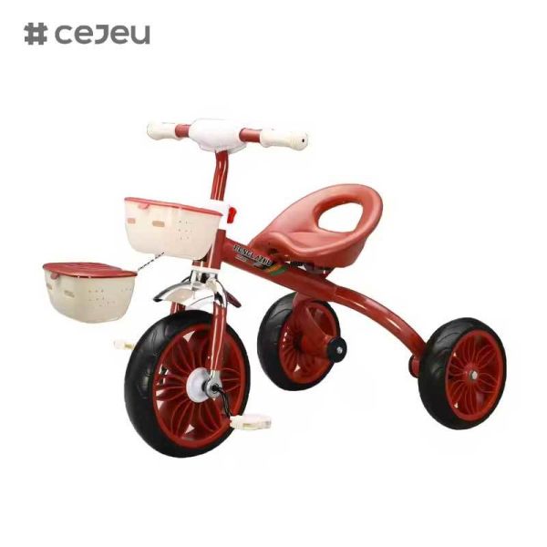 CJ-HLZ-003 Manufacturers Direct Sales of New Best-selling Children's Tricycle Lighting Music Kids' Tricycle