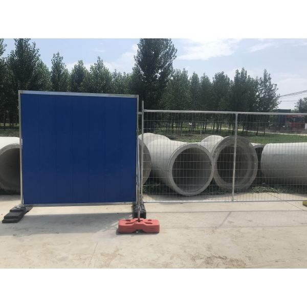 2000*2160mm Steel Hoarding Fence Construction Site
