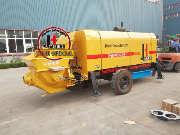 Diesel Concrete Cement Pumping Machine Spare Parts Stationary Trailer Concrete Pump Machine