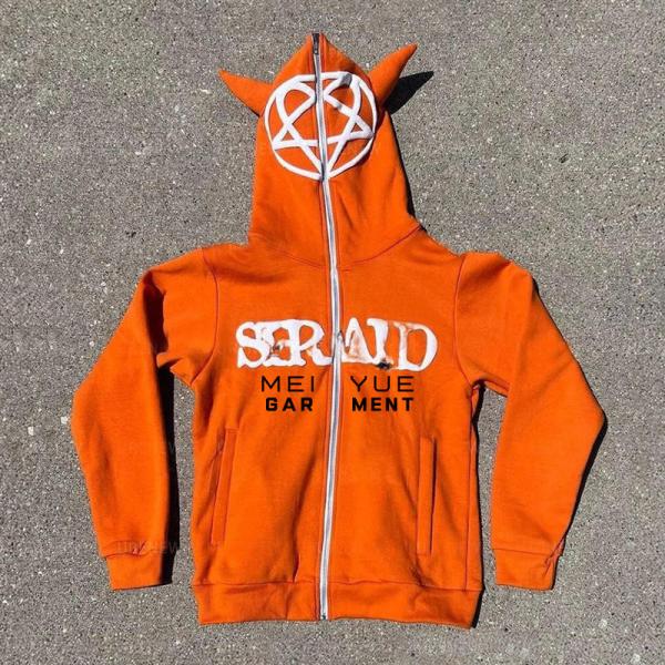 Custom Hoodies 3d Puff Print Logo French Terry Oversized No String Sweatshirts Pullover Heavyweight Hoodie Unisex for Men