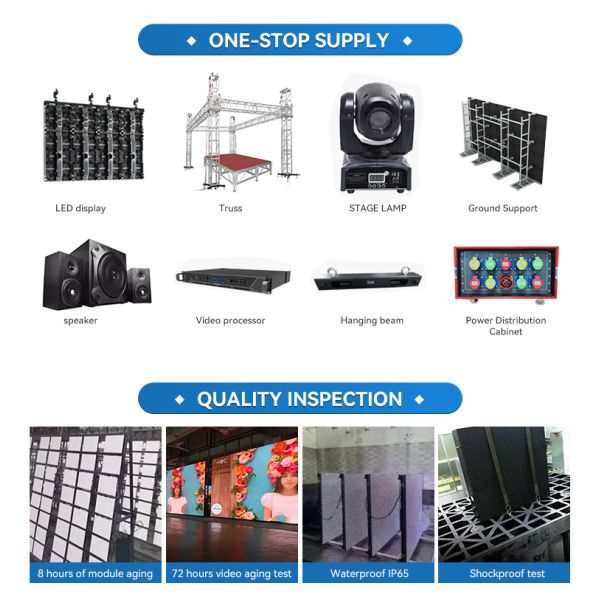 Outdoor LED Display P6 Pixel Pitch IP65 Waterproof 4500-5500cd/㎡ Brightness for Advertising and Commercial Use