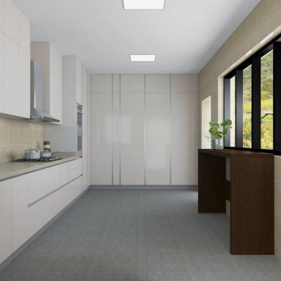 Conjunto de fabricação de móveis profissionais de gabinete de cozinha modular