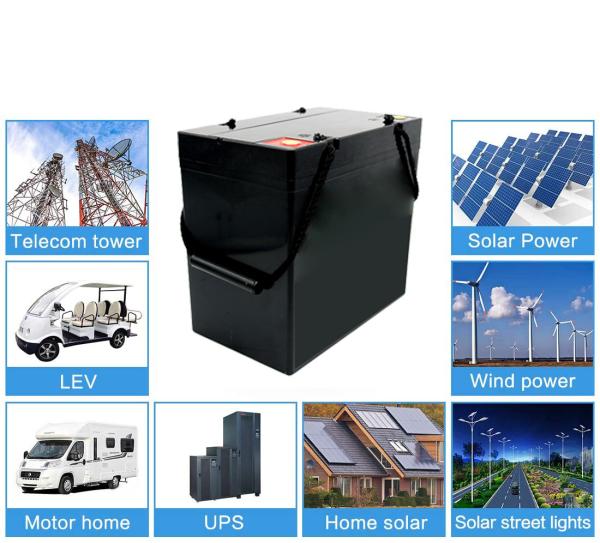 Coslight UPS 12.8V Solar Street Light Battery For LED Street Lamp