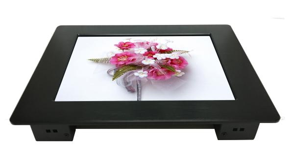 12 4/3 Resistive Mini Touch Panel PC Passive Cooled 12V For Industrial Kiosks