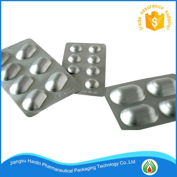 OPA/AL/PVC printable cold forming compound laminated aluminum foil manufacturer in China