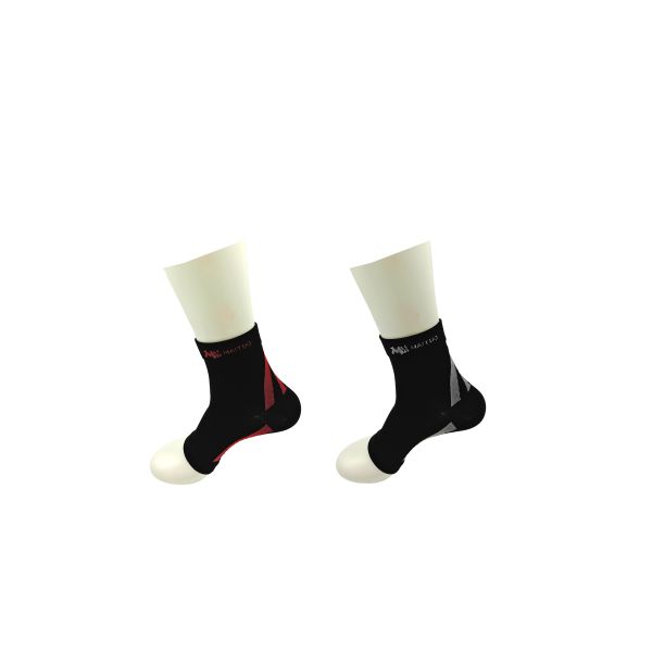 Good Elasticity Leg Pressure Socks Black Compression Stockings For Men