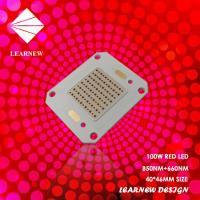 Alta MAZORCA LED Chips For Sensor Automotive Printer de la eficacia 660nm 840nm 100watt 4046