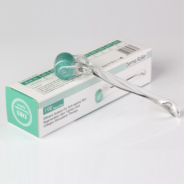 192 Pins DRS192 Microneedle Titanium Dermaroller for Skin Rejuvenation Treatment Tool