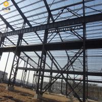 Estructuras de cobertizo metálico herméticas, estructura de acero Q235B Q355B con panel sándwich