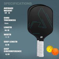 T300 T700 Raw Carbon Fiber Pickleball Paddle 3K 12K 18K Mens Pickleball Paddles