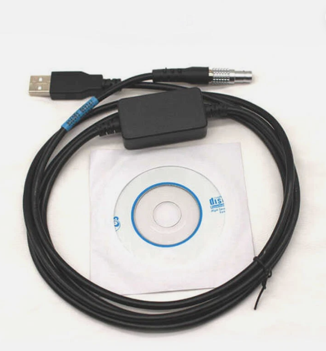 OEM Custom Leica Total Station Data Cable GEV267 806093 USB Computer Interface