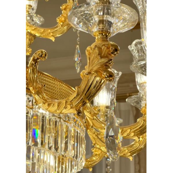 OEM ODM Luxury large contemporary foyer chandeliers With High Grade Crystal (Люксные современные большие фойевые люстры с высококачественным кристаллом)