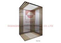 Impulsión de lujo de Vvvf de la cabina del elevador del diseño tridimensional del hexágono
