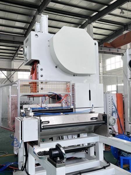 LK-T63 Food Container Aluminum Foil Punching Machine Customized Design Tray Making Line