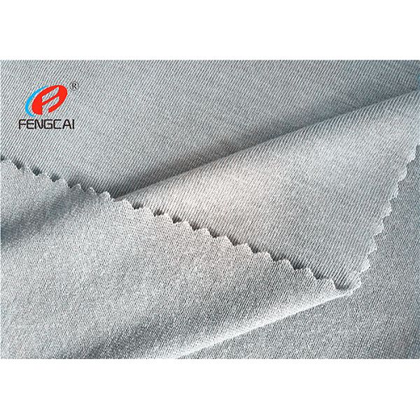 Эластичный уток футболки связал 5% лайкра 95% модал хлопка простирания ткани четырехпроводное