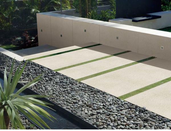 Portugal Beige Anti-Slip Porcelain Pool Tiles 300x600mm