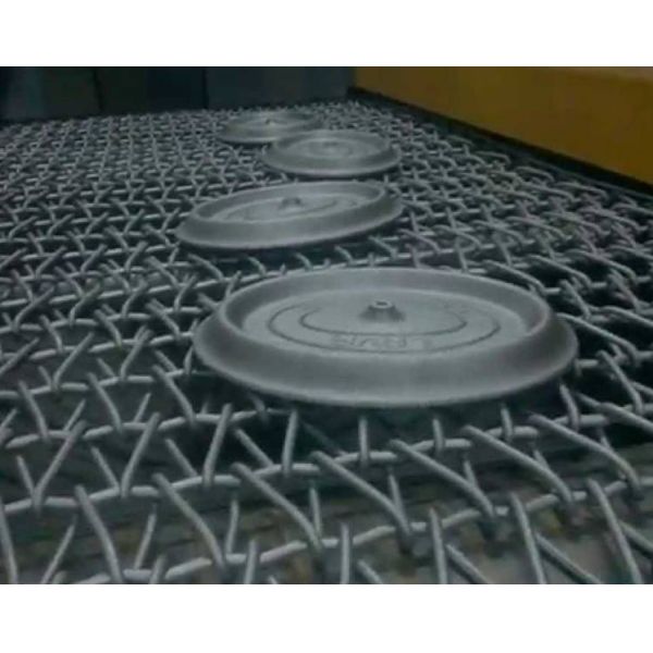 Веаве ячеистой сети транспортера перехода яйца сбалансированный поясом с нержавеющей сталью 201