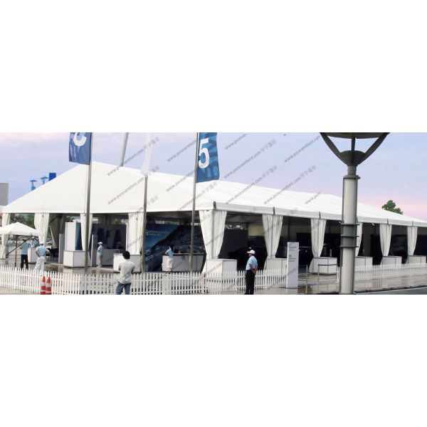 Permanent Structure Outdoor Party Tent PVC Roof Cover Aluminum Water Proofing