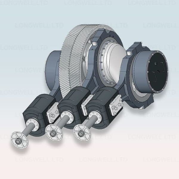 Tratamiento térmico RGF-1300 Crankshaft de la bomba de lodo AH0501010200 RGF800-02.00 Partes de la bomba de lodo