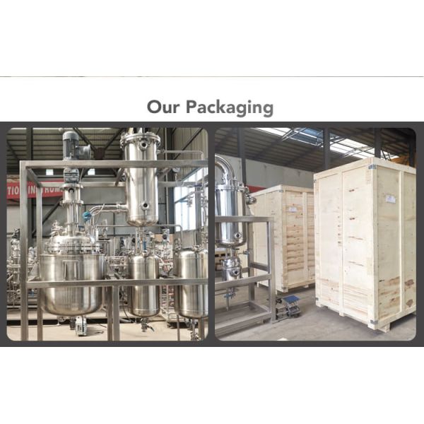 Jacketed Crystallization Reactor Glass & Stainless Steel Reactor PLC Or PID Control