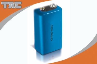 Bateria preliminar CR9V 600mAh de Li-Manganês do lítio da alta tensão do circuito aberto