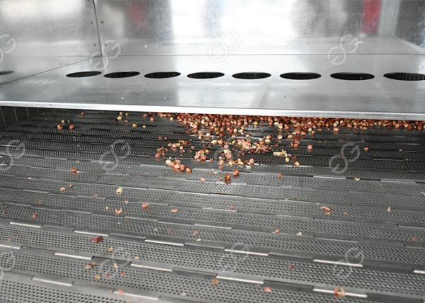 Electric Peanut Roaster Machine , Nut Roasting Cooling Equipment Pistachio Macadamia