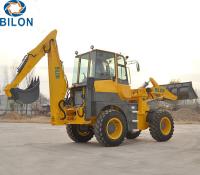 carregador do Backhoe de Caterpillar da capacidade da cubeta 0.8-1.2m3 para a construção civil