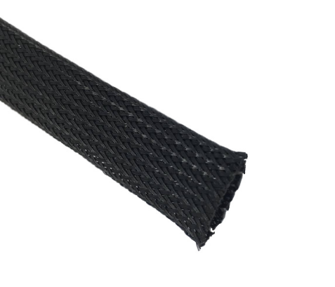 Обруч вокруг заплетенного предохранения от полиэстера расширяемого провода Слевинг/кабеля нейлона