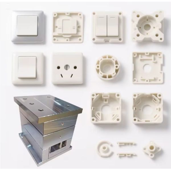 OEM /ODM Plastic Smart Plugs Enclosure/Switch/Socket Enclosure Molding Injection Mold