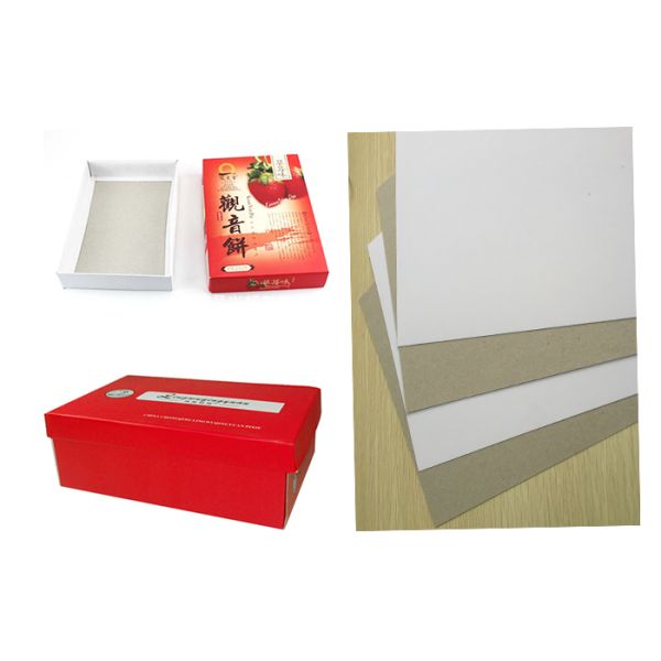 350g 0.42mm Ccnb Paperboard Packaging Boxes Cardboard Sheet AAA Grade