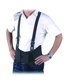 Cinturón de soporte lumbar para adultos con protección básica Soporte respiratorio para la parte inferior de la espalda
