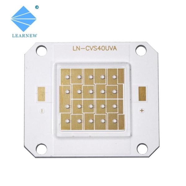 O diodo emissor de luz UV elétrico da corrente 50W 395nm lasca 20000-24000mw 4046 para curar o sistema