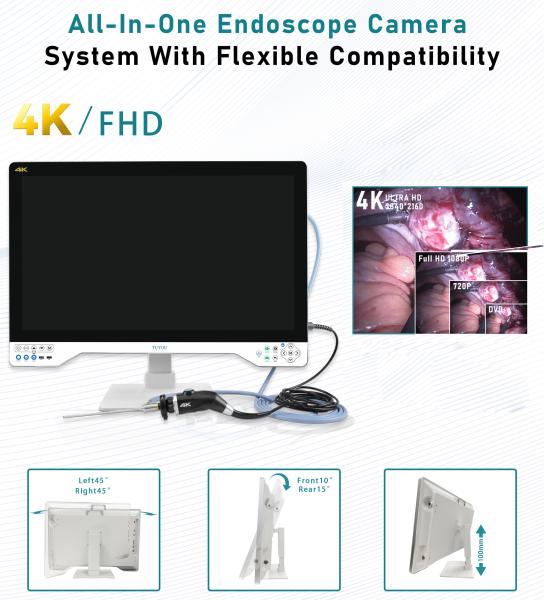 AC110V-240V 32'' Endoscopy Camera System For Laparoscopy Arthroscopy Urology
