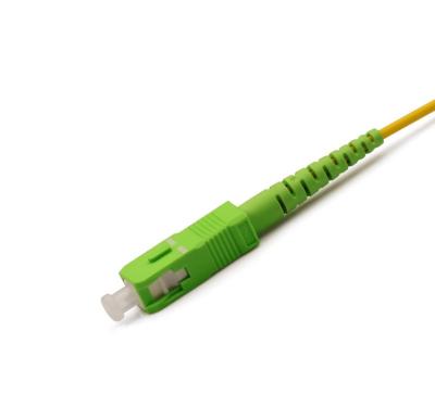 Fibra ótica lisa da manutenção programada FTTH de Sc/APC Sc/Upc Patchcord G657A1/G657A2/cabo de remendo ótico do cabo de fio da gota