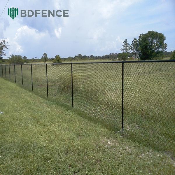 Community Garden Chain Link Fence Plots