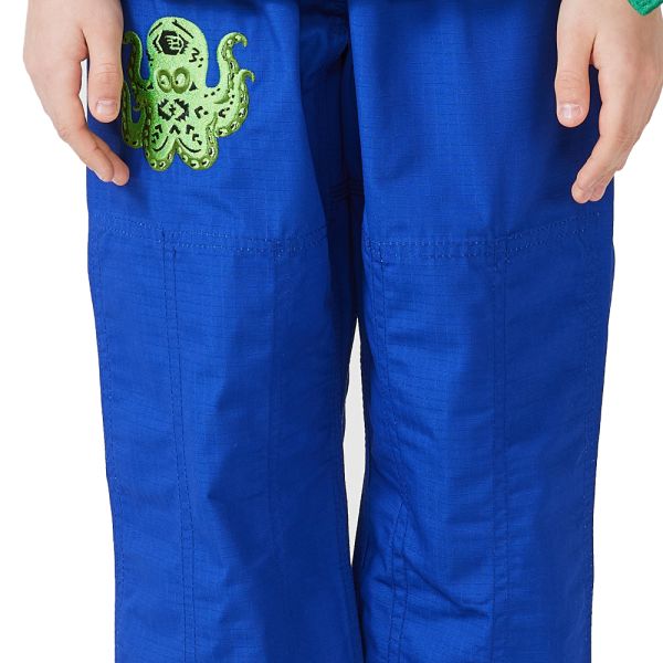 Children's 380GSM Pearl Weave BJJ Gi 100% Cotton Brazilian Jiu Jitsu Kimono with Custom Embroidered Logo