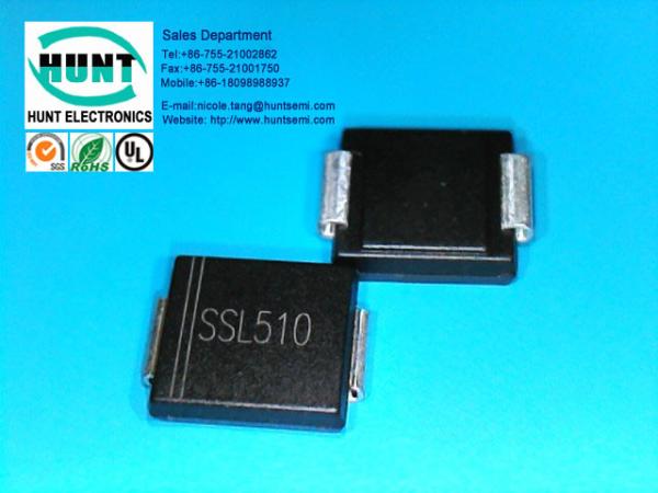Export Low VF Schottky Diode SSL510C SMC 5A 100V For Use in Low Voltage, High Frequency Inverters