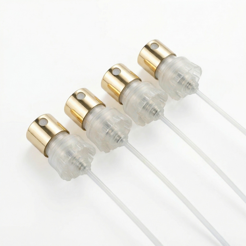 Perfume Bottle Pump Sprayer FEA13 Original Aluminum Plastic Crimp Neck