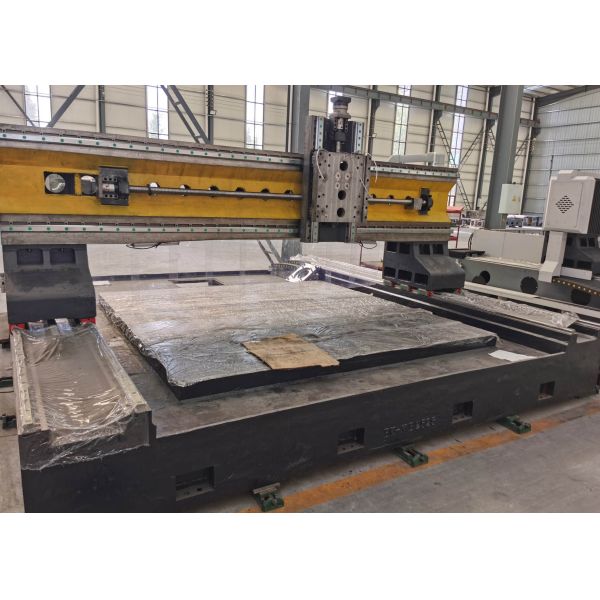 BT50-190 Spindle Taper CNC Metal Sheet Plate Drilling Machine 500x6800x3000mm Overall Size